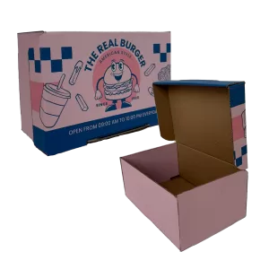 Caja para Hamburguesa